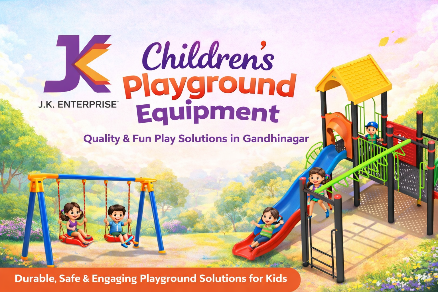 Children's Playground Equipment in Gandhinagar, Gujarat